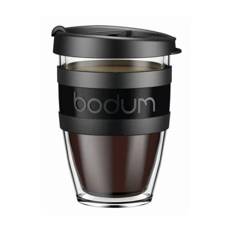 Bodum Joycup Travel Mug 0.25L - Black gallery image 
