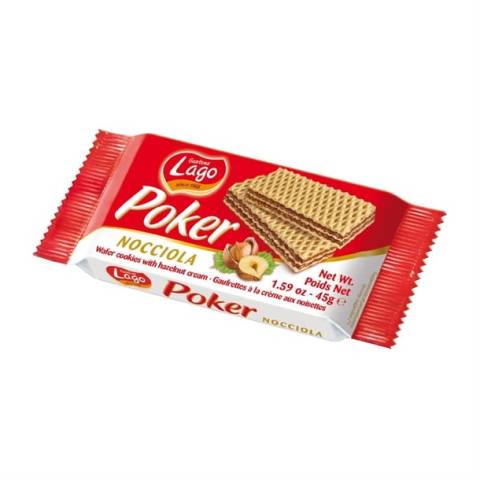 Lago Poker Nocciola Hazelnut Creme (20x45g) gallery image #2