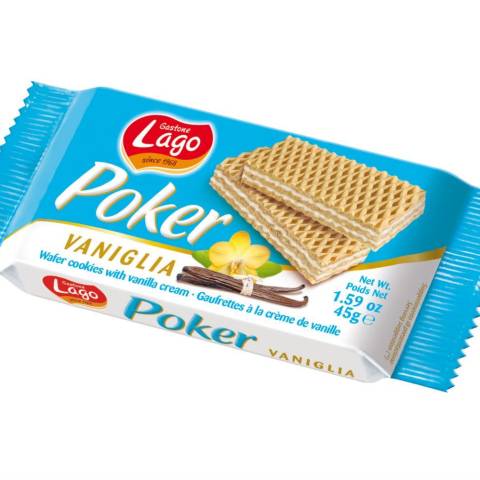 Lago Poker Vaniglia Vanilla Creme (20x45g) gallery image #2