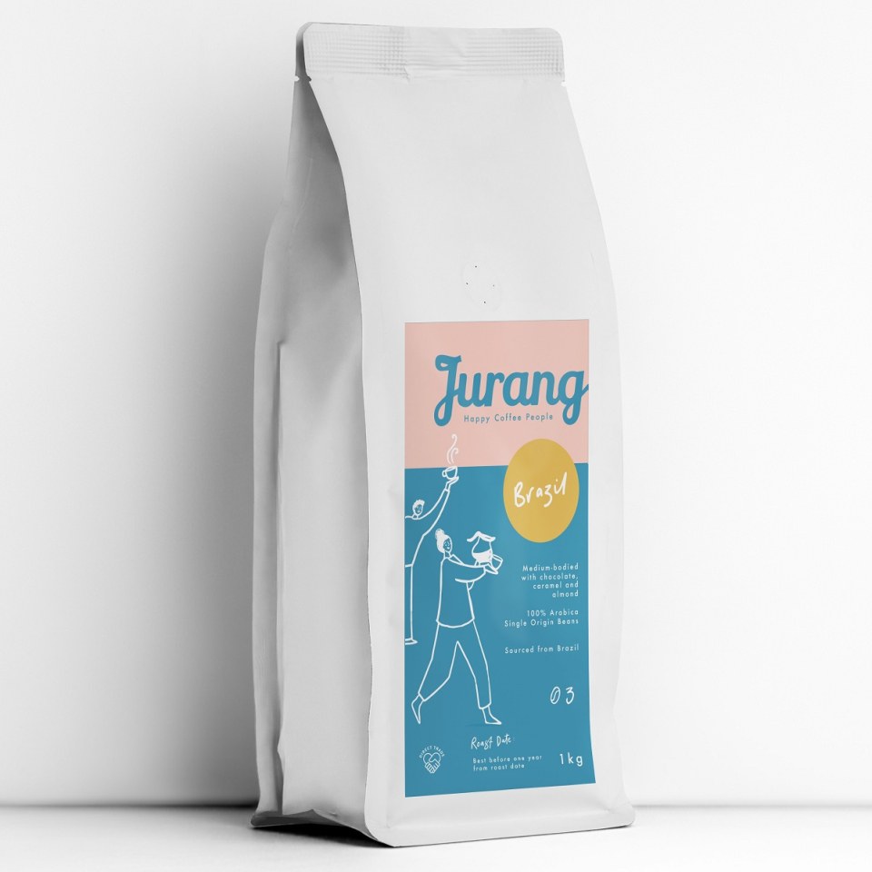 Jurang Single Origin Brazil Ground Filter Coffee (1kg) gallery image #2