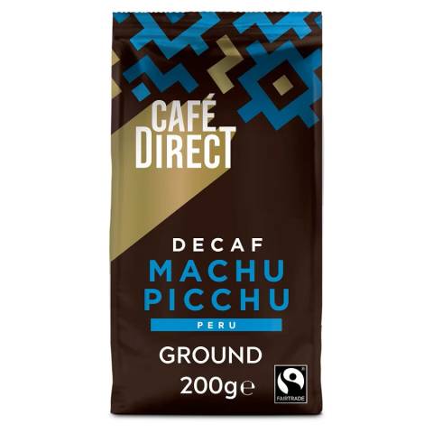 Cafedirect Decaf Machu Picchu Ground Coffee (200g) gallery image 