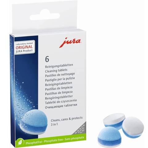 Jura Cleaning Tablets 3-Phase (6) gallery image 