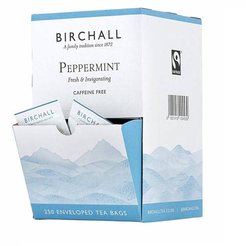Birchall Peppermint Enveloped Tea Bags (250) gallery image 