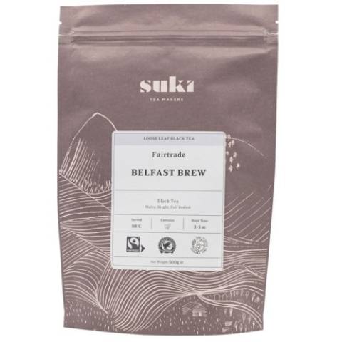 Suki Belfast Brew Fairtrade Loose Tea (500g) gallery image #1