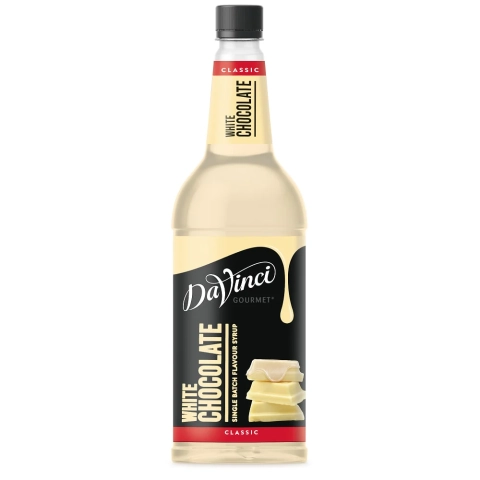 DaVinci White Chocolate Syrup (1L) gallery image 