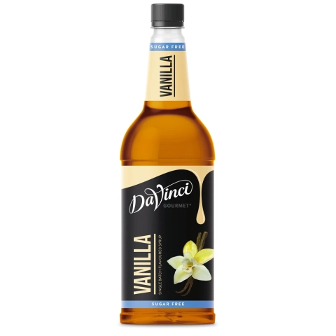 DaVinci Sugar-Free Vanilla Syrup (1L) gallery image 
